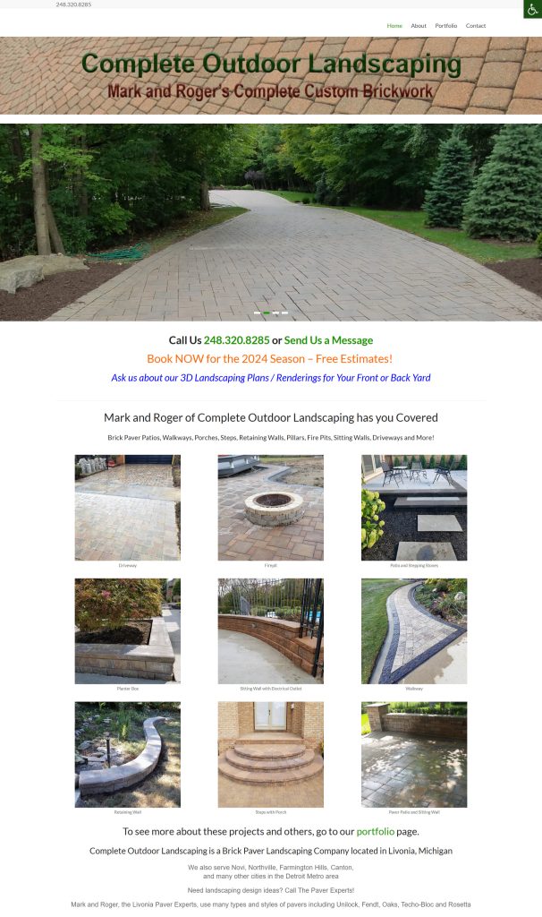 complete outdoor landscaping