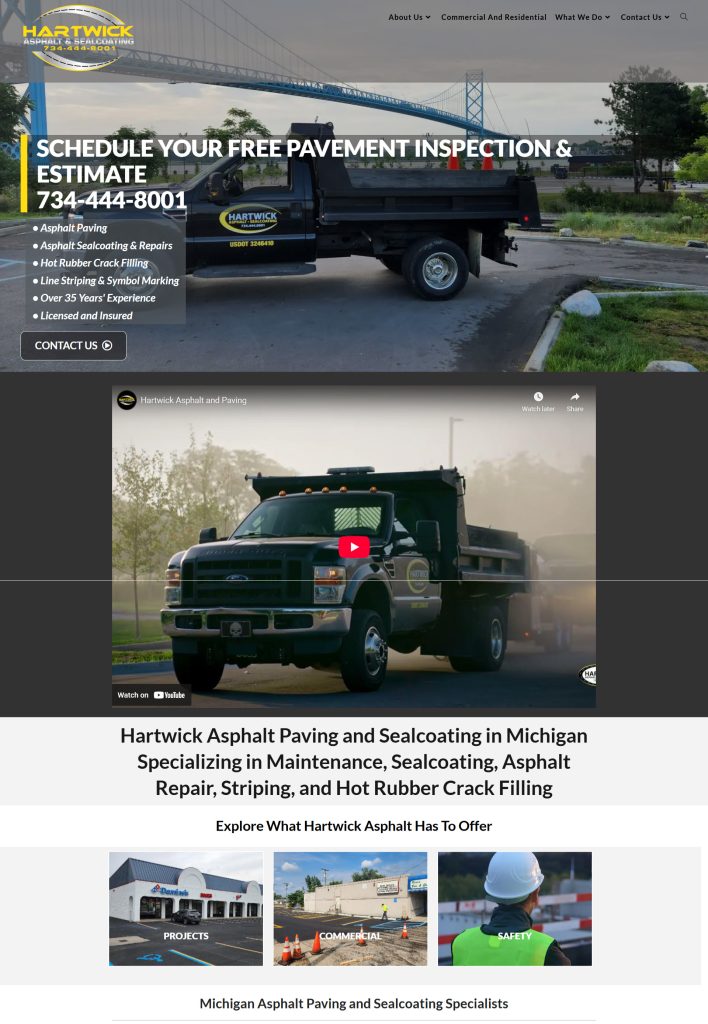 hartwick asphalt website